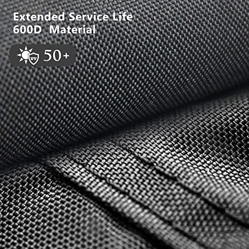 Covervin Rv Cover, Heavy Duty 210D Travel Trailer Cover Extra-Thick Anti-Uv ，Durable Camper Cover Fits 15.1 To 18Ft Motorhome -Breathable And Waterproof With Tongue Jack Cover And 4 Tire Covers #TOP3