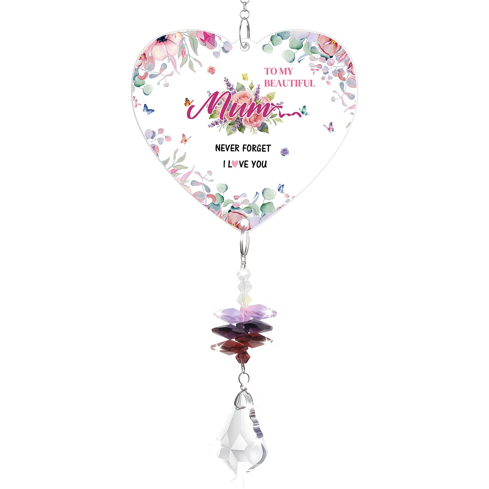 Gifts For Mum, Crystal Suncatcher, Mum Birthday Gifts From Daughters & Sons, Mothers Day For Gifts, Presents For Mummy On Christmas, Valentine's Day, Mother's Day — view 10