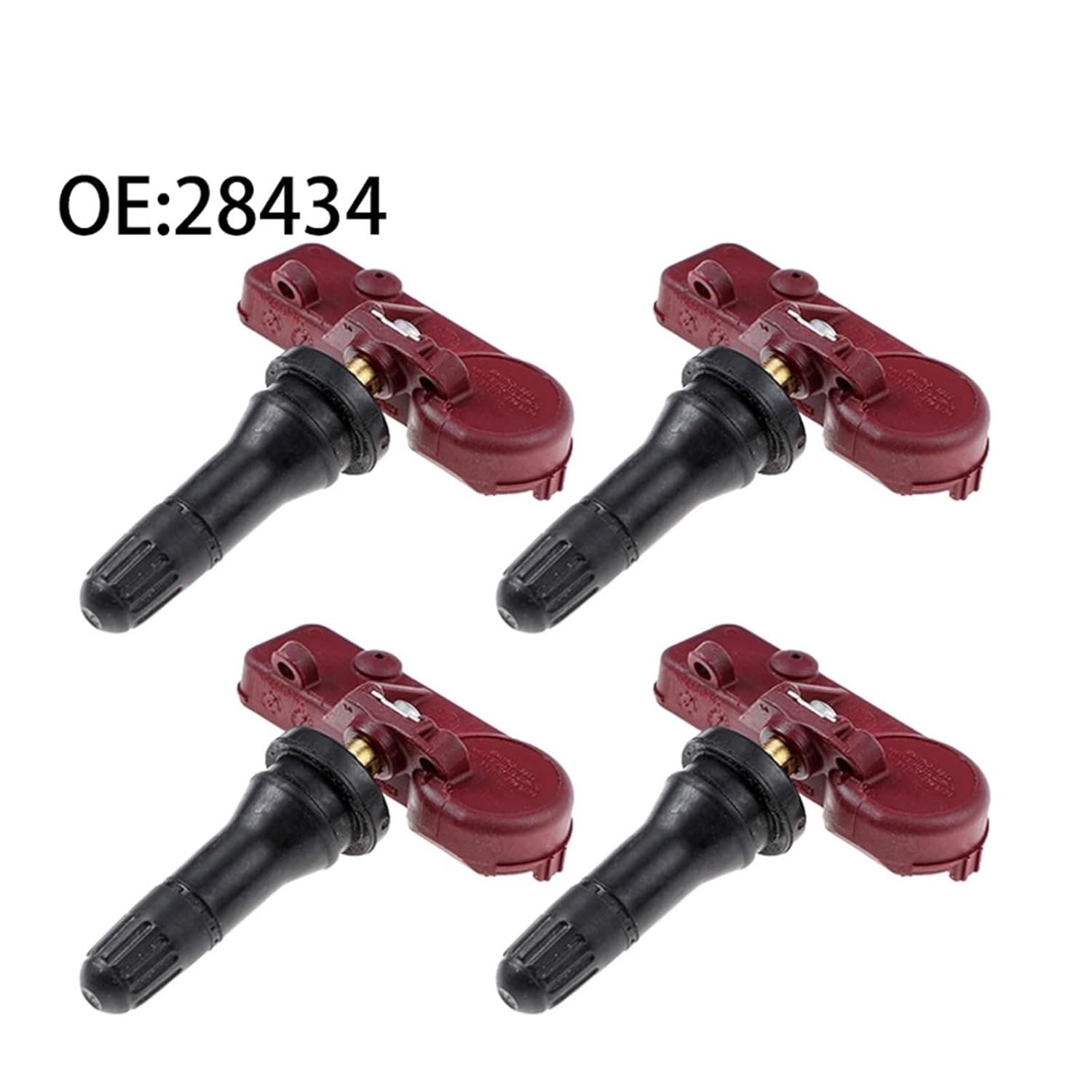 28434 2546AC4N4MF9 Car TPMS Tire Pressure Sensor 328308 328461 Compatible with Dodge Mopar(4 pcs)