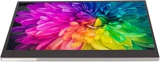 Monitor portátil, Tela sensível ao toque do Monitor Ultra HD de 15,6 polegadas, LED Tela sensível ao toque capacitiva, para NoteBook, PC, com 4096 níveis de Sensibilidade Stylus (Plugue UE)
