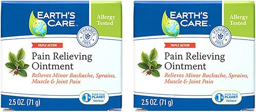 Miniatura 9 de Earth's Care Ungüento para aliviar el dolor - Crema muscular y articular de triple acción (1)