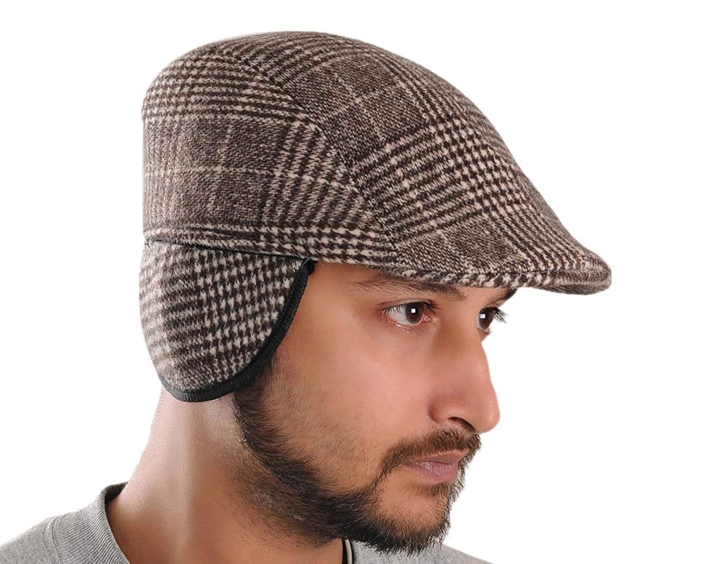 r&d Prime Unisex Brown Woolen Golf Cap|Hat-picture-23