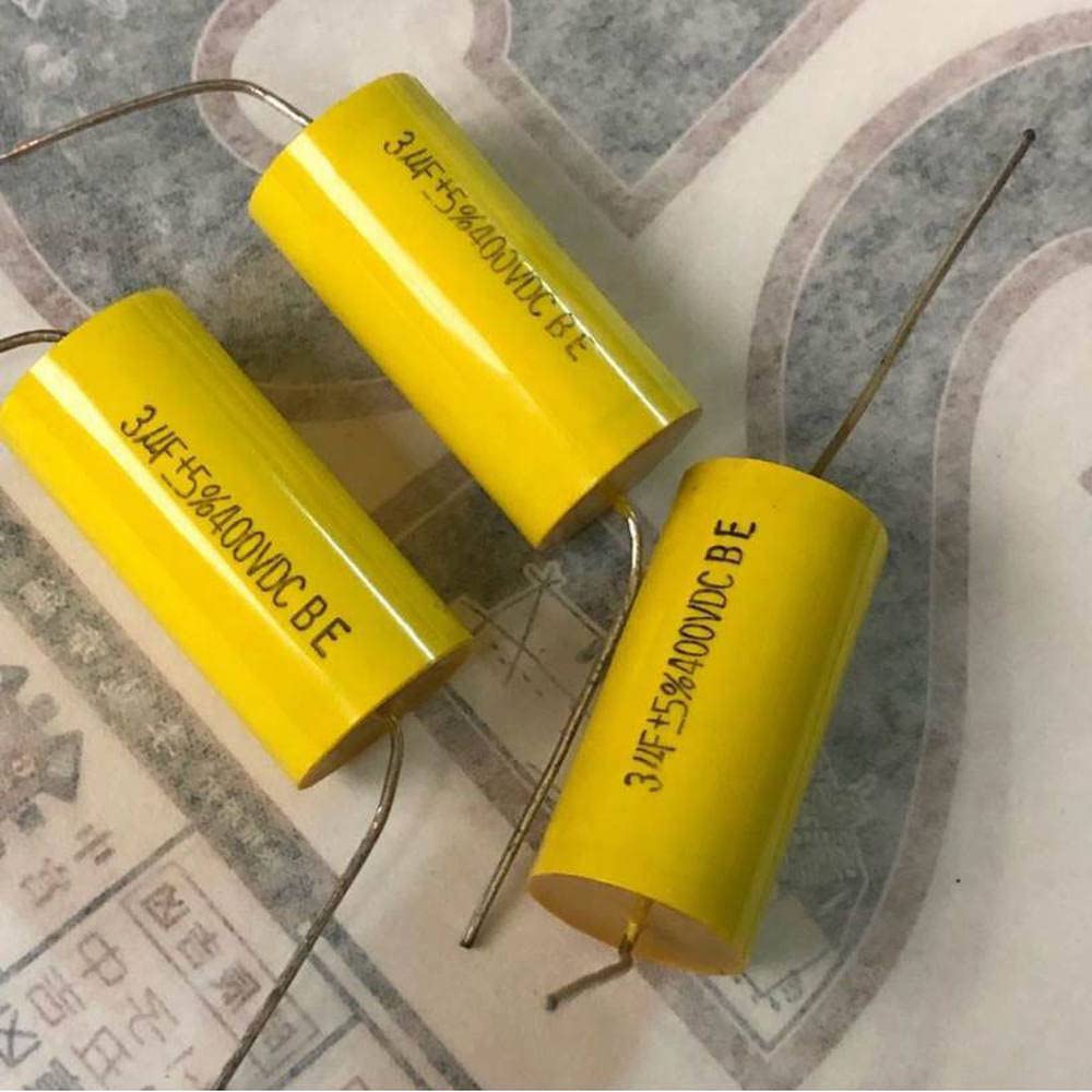 BE 400v 3UF Thick Copper feet Pro Divider Film Capacitor 10pcs