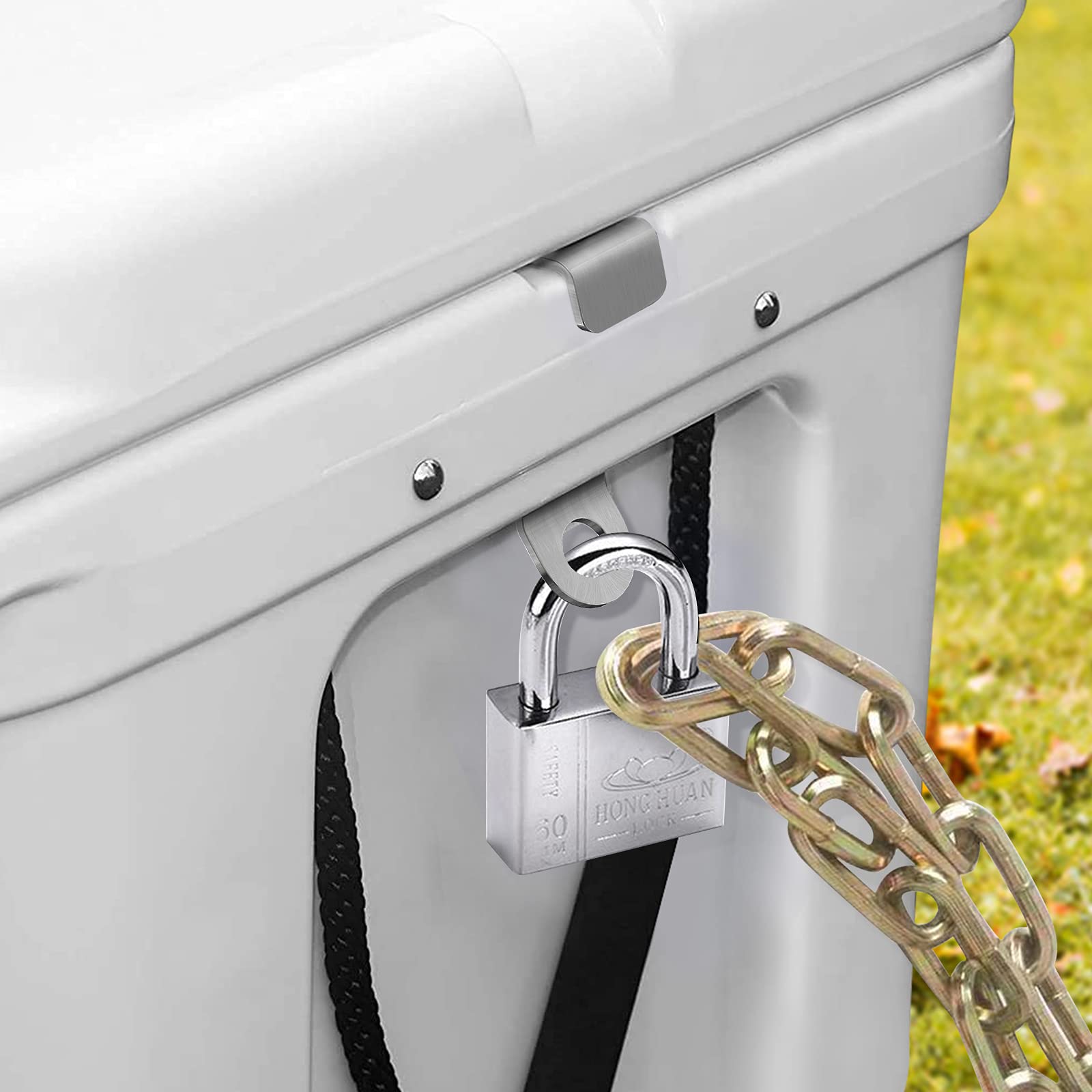 Buy FWYH 2 Pack Cooler Lock Bracket for Yeti and RTIC Cooler Tie Down