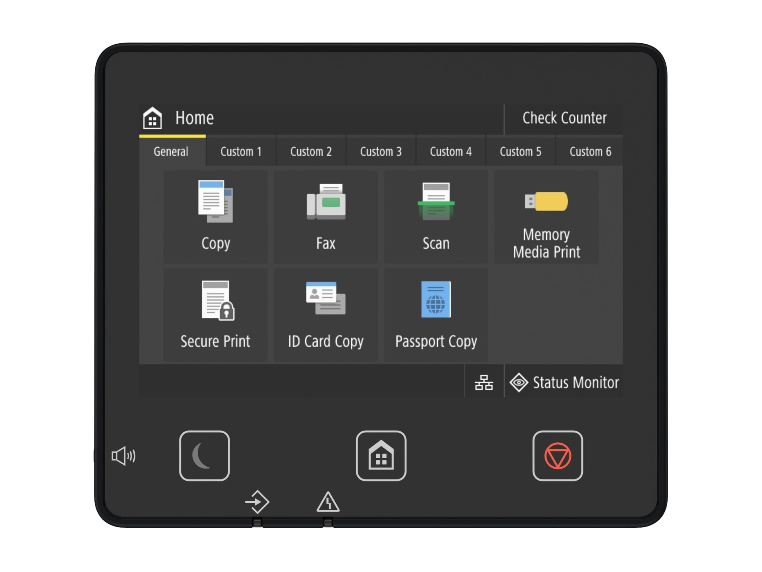 Canon i-SENSYS MF754Cdw A4 Farblaser MFP Drucken Kopieren Scannen Faxen, USB, LAN, WLAN, 250 Blatt Papierkassette, 12,7cm LCD-Farb-Touchscreen, Duplexdruck