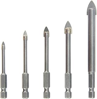 NORTOOLS Glass Drill Bits Set 5 PCS High Carb...,