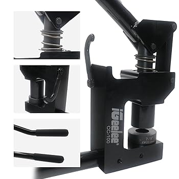 iGeelee Metal Stud Punch Set for 7/8