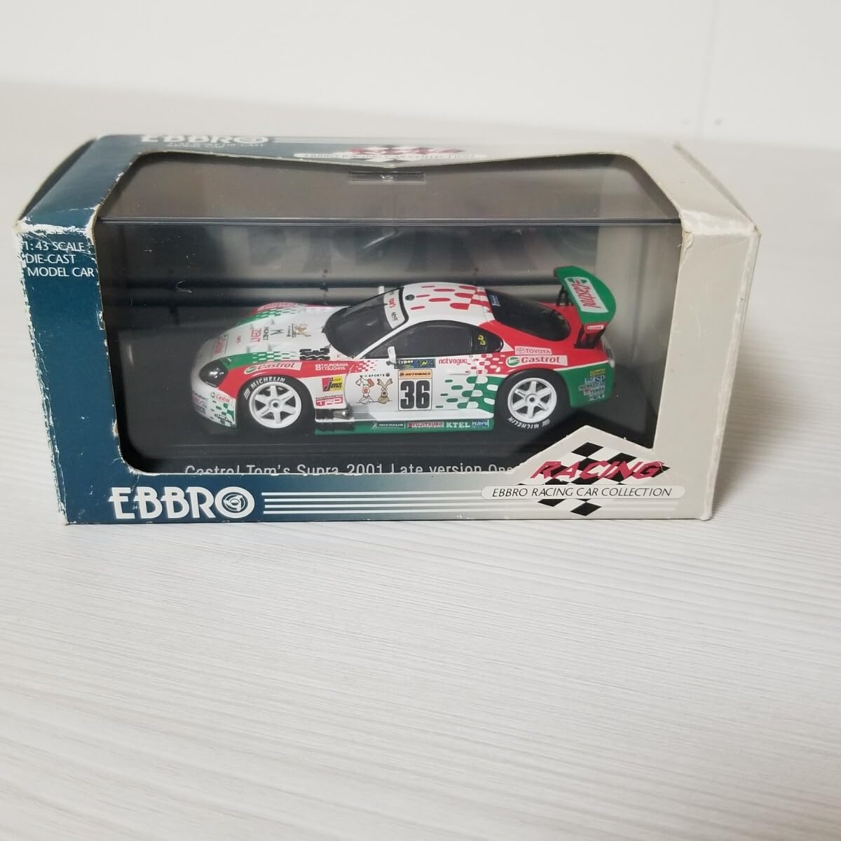 エブロ 1/43 JGTC Castrol Tom's Supra 1995 #36 1⁄43 Ebro 01 SUPRA JGTC
