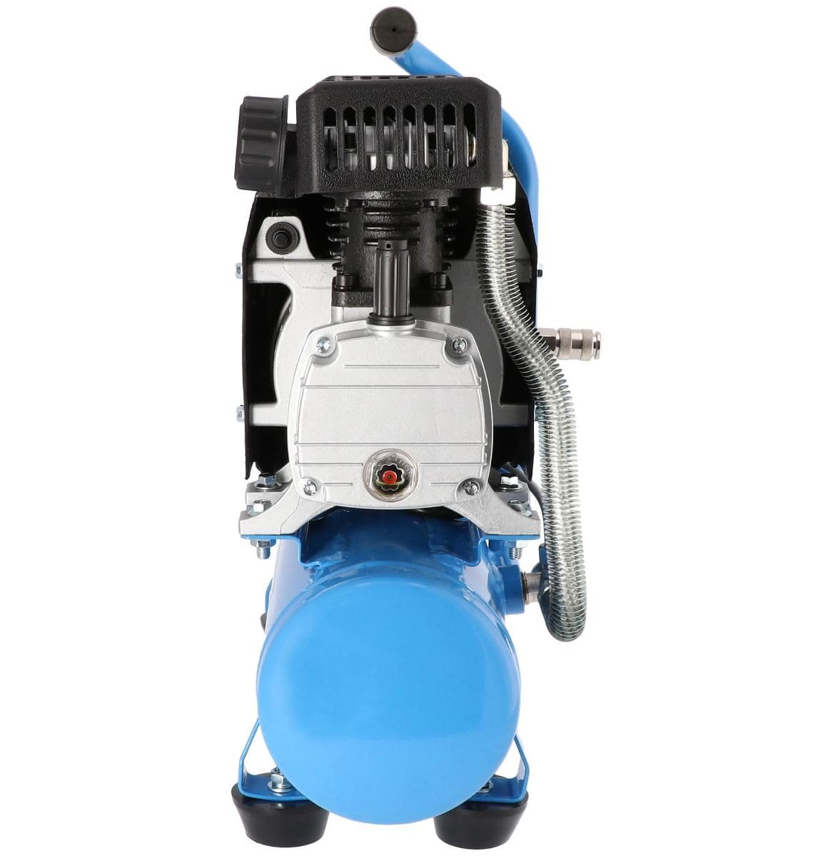 AIRPRESS Compresor de aire H 185-6 8 bar 1.5 CV 82.3 l/min 6 Lts. Compresor de aire pequeño con aceite - Compresor doméstico movil