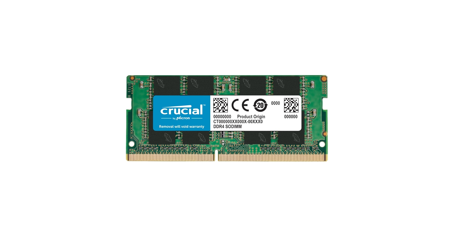 Crucial 16GB DDR4 2666 MT/s (PC4-21300) SODIMM 260-Pin