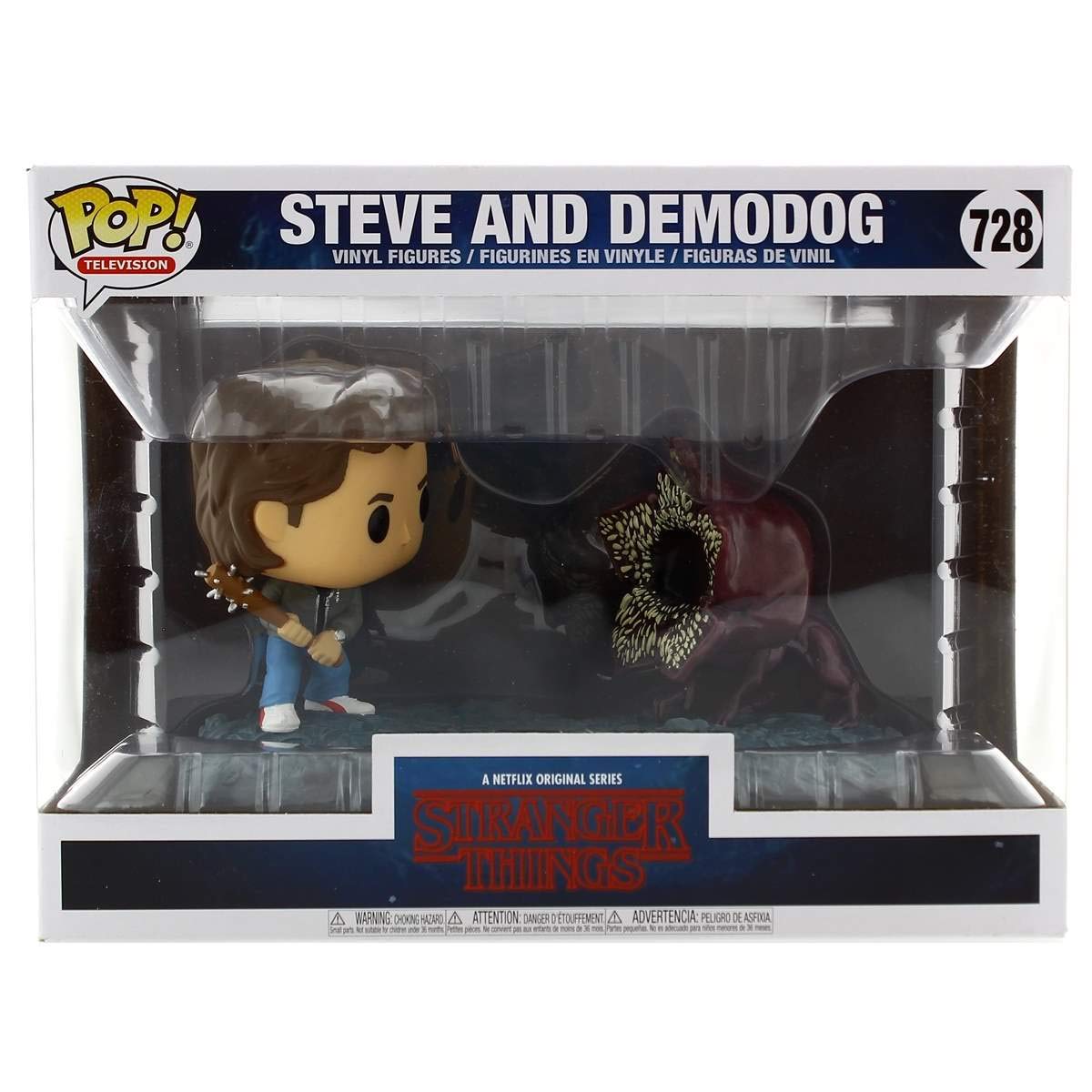 Pop! Stranger Things - Figura de Vinilo Movie Moment Steve
