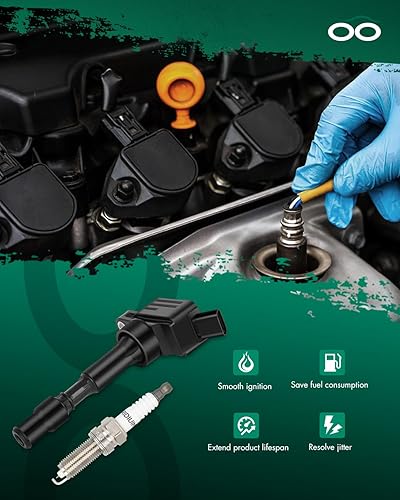 Vista 102 de Scitoo Bobinas de encendido cuadradas para Cadillac (Paquete de 8 unidades)