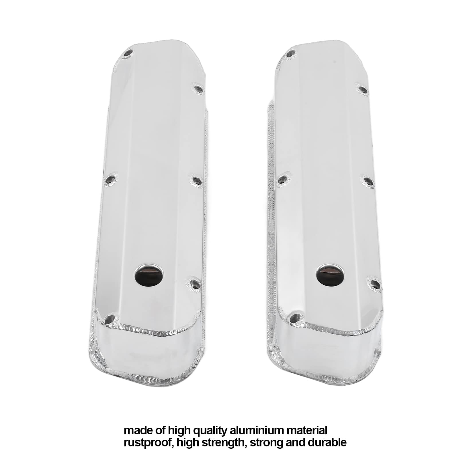 Luocute 2 szt. Aluminiowe Pokrywy Zaworów do Bloków SBF 289 302 351W
