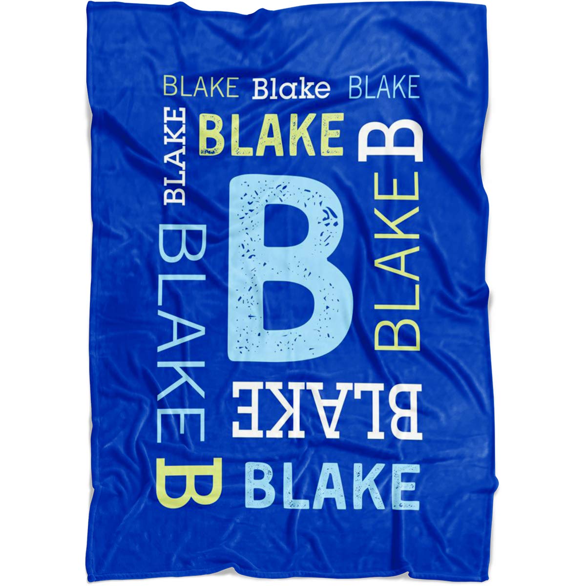 Personalized Custom Baby Blanket With Name – Choose Size 30x40 To 60x80 Inches, Ultra-Soft Flannel, Great Gift For Kids & Adults