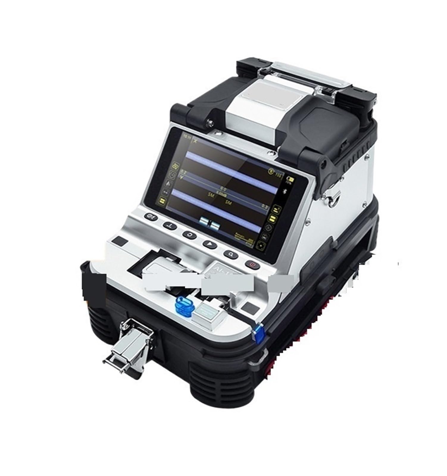 Spawarka światłowodowa AI-10A AI-10 z elektryczną spawarką nożycową Maszyna do spawania 6 silników Automatyczne wyrównywanie rdzenia Wysoka twardość