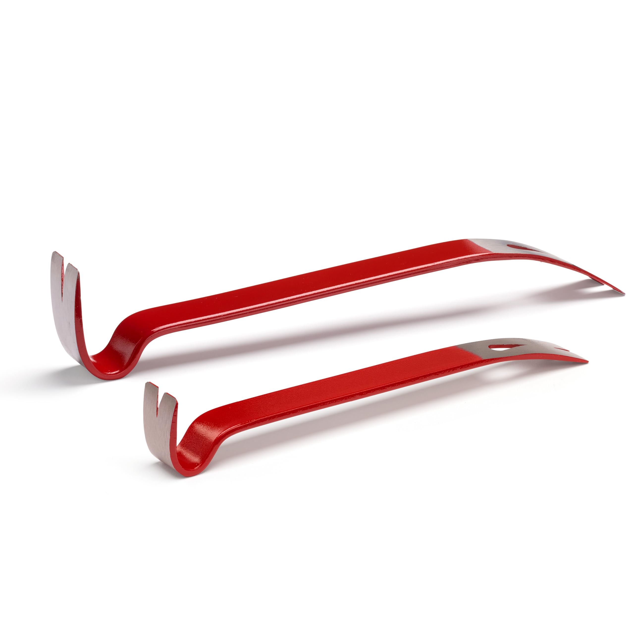 Set di piedi di porco 2 pezzi (190 mm e 380 mm) di Hultafors I Pratici levachiodi multifunzionali I Estrattori di chiodi robusti e durevoli per la lavorazione del legno e molto altro I 827015
