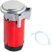 Vista 9 de Kit de compresor eléctrico de bocina de aire - Reemplazo universal plateado de 12 V para automóvil, camión, barco