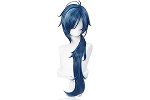 SL Non-Slip Blue Ponytail Wig