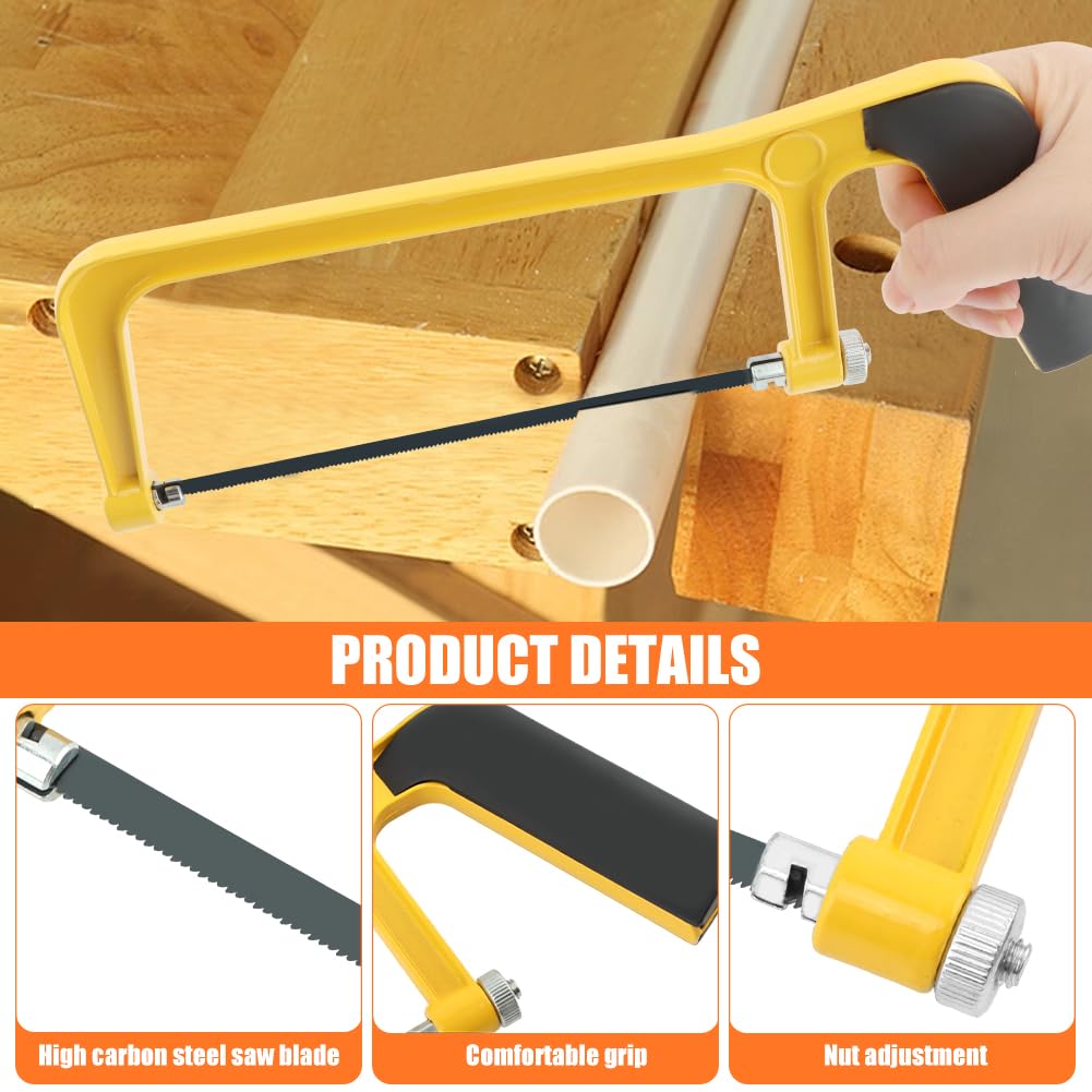 Mini Hacksaw Set - 6 Inch Mitre Block -7