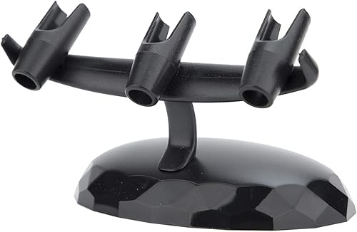 Estación de soporte de pistola de aerógrafo Soporte de plástico para cepillo de aire con capacidad para 3 bolígrafos universales para aerógrafo para