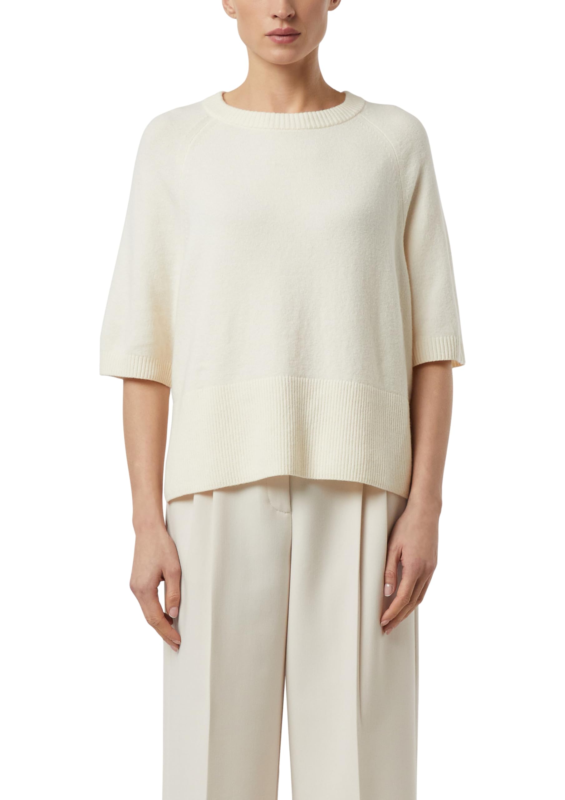 Comma Feinstrickpullover Halbarm