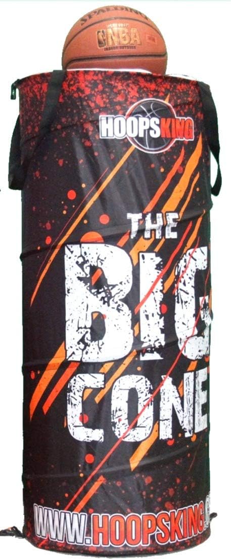 HOOPSKINGBig Cone Sports Training Cone for Basketball, Soccer, Football, & Lacrosse