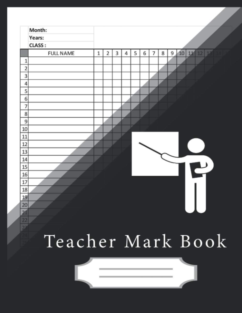 Buy Teacher Mark Book Attendance Register Book, Teacher Record Book
