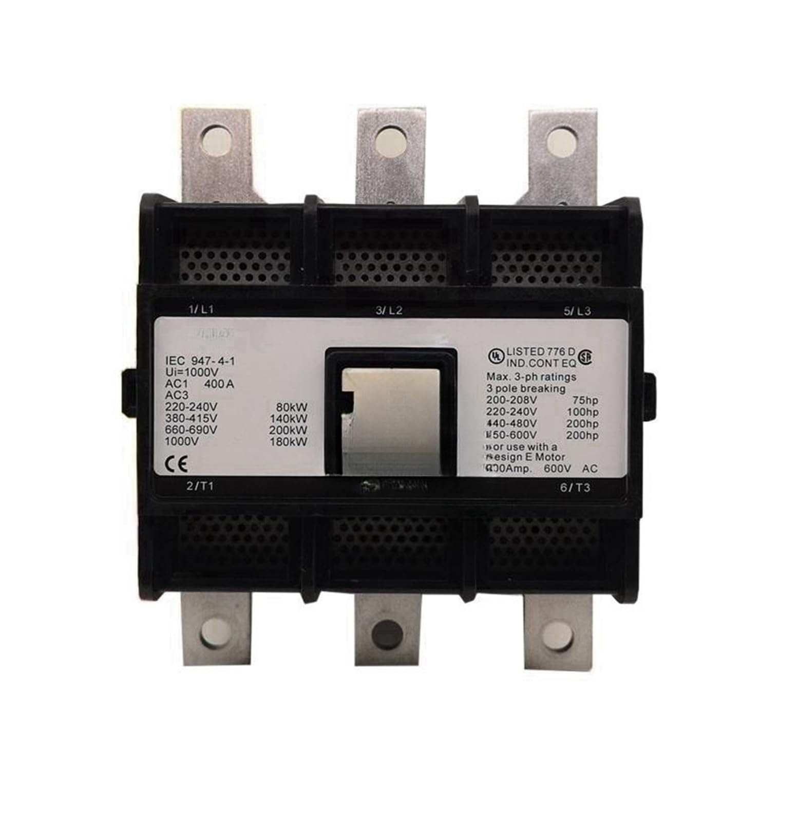 HEXEH contacteur Contacteur ca EH100 EH145 EH150 EH160 EH175 EH210 110V220 (Size : EH100)