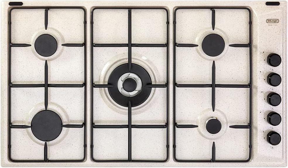 DE LONGHI FLS 59 DD PIANO COTTURA A GAS AVENA 90 CM...