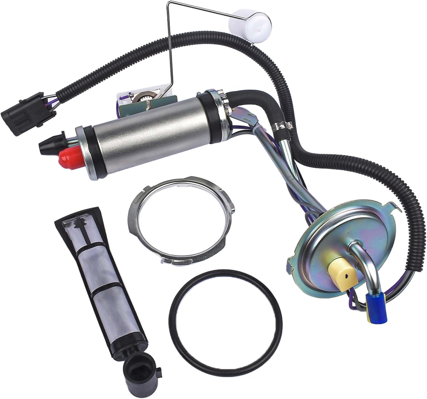 Electric Fuel Pump Gas Tank Sending Unit Replacement for 1987-1990 Jeep Comanche MJ 4.0L for 18 & 23.5 Gallon JPSU-6P4.0