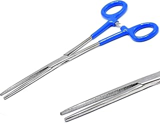AAProTools Dog Pet Ear/Nose Hair Puller Grooming Hemostat Locking Forceps Pliers, 8