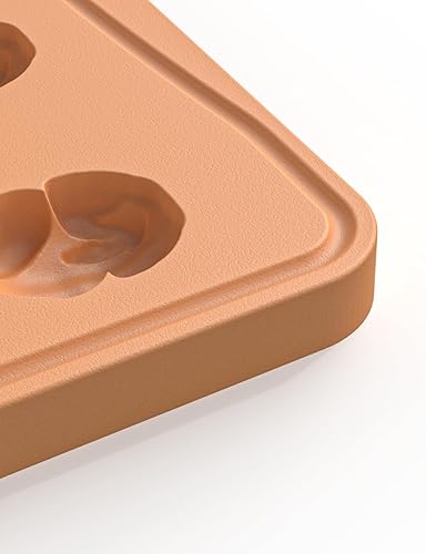 Miniatura 2 de 2 moldes de silicona con forma de pavo con cuentagotas para gelatina de gomitas de caramelo de chocolate, bandeja de cubitos de hielo, molde de