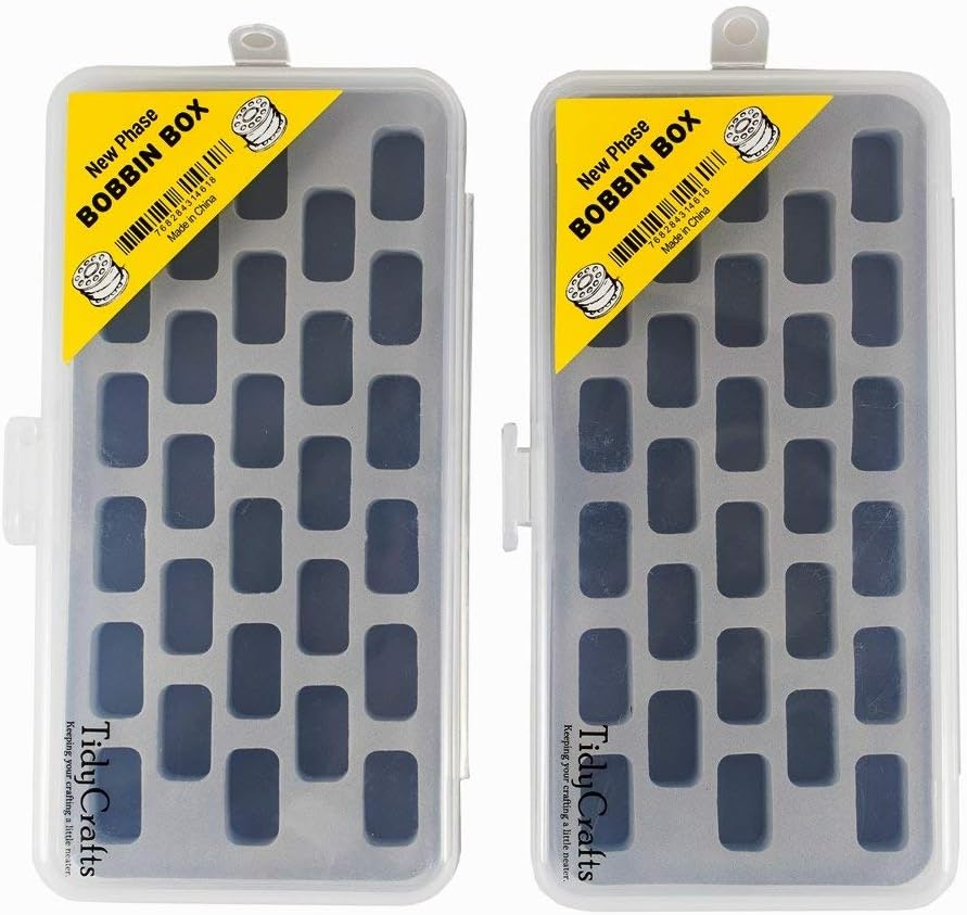Set of 2 Bobbin Box Organizers