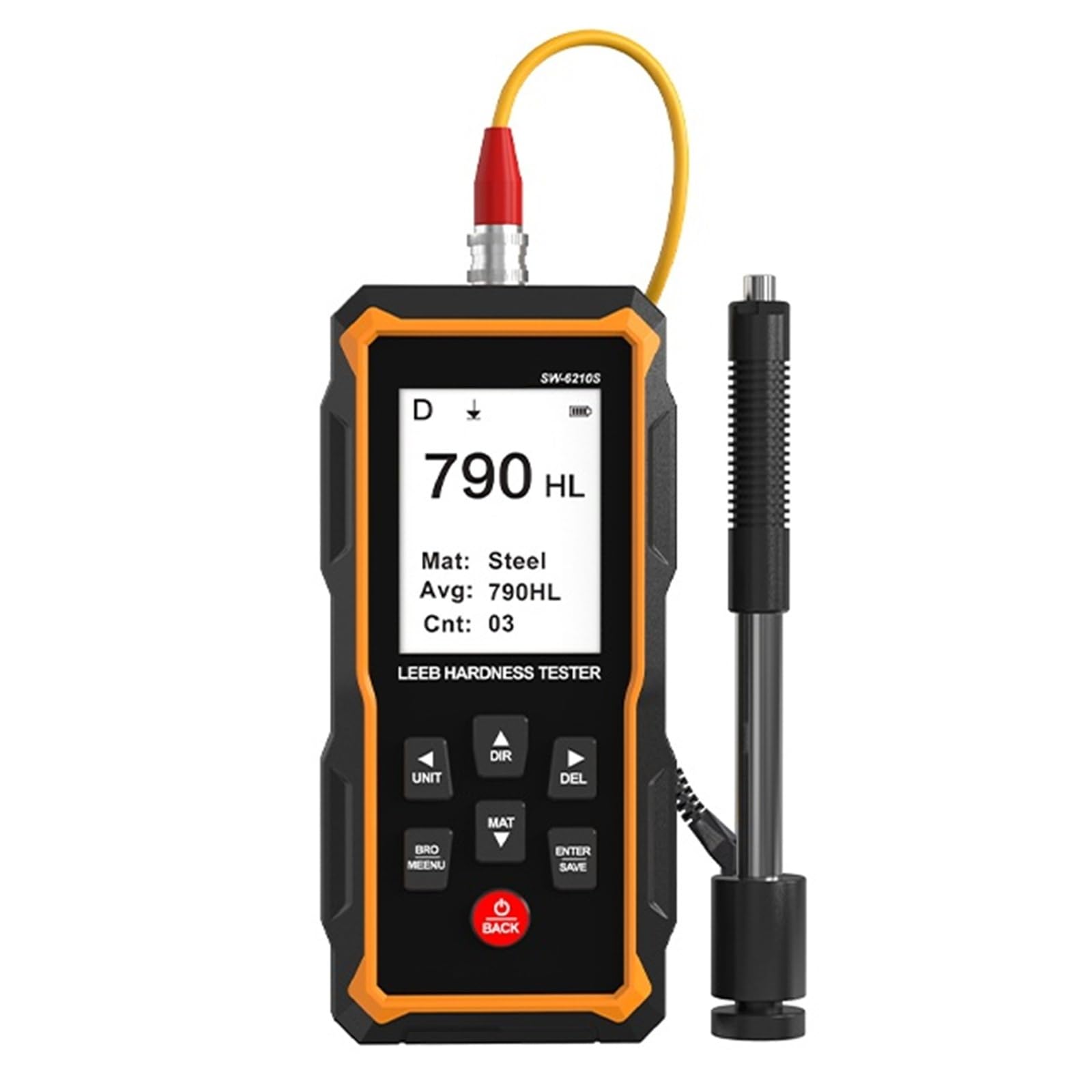 Hardness Tester Portable Hardness Tester Metal Testing Machine Leeb Durometer Industrial Test Tools
