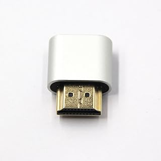 Wbtuo display adattatore VGA Virtual display adattatore HDMI EDID DDC Dummy Plug Headless Ghost emulatore Lock Plate displ...