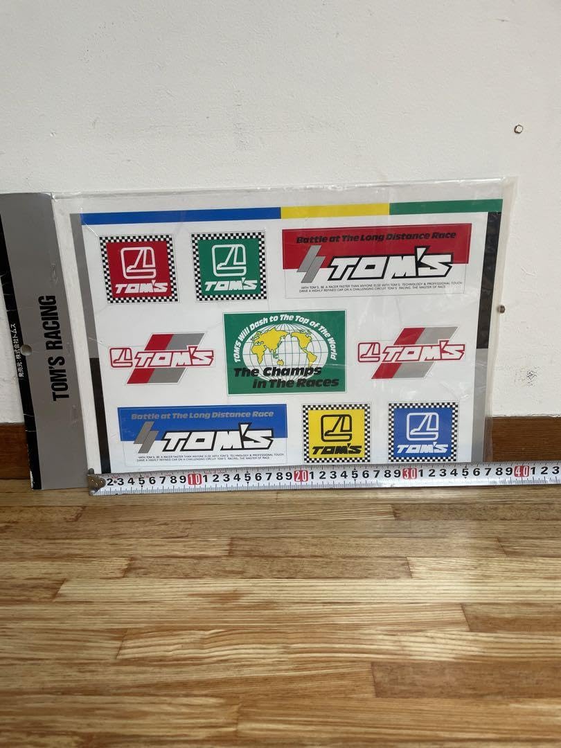 Amazon.co.jp: レア トヨタ ステッカー トムス レーシング TOM'S