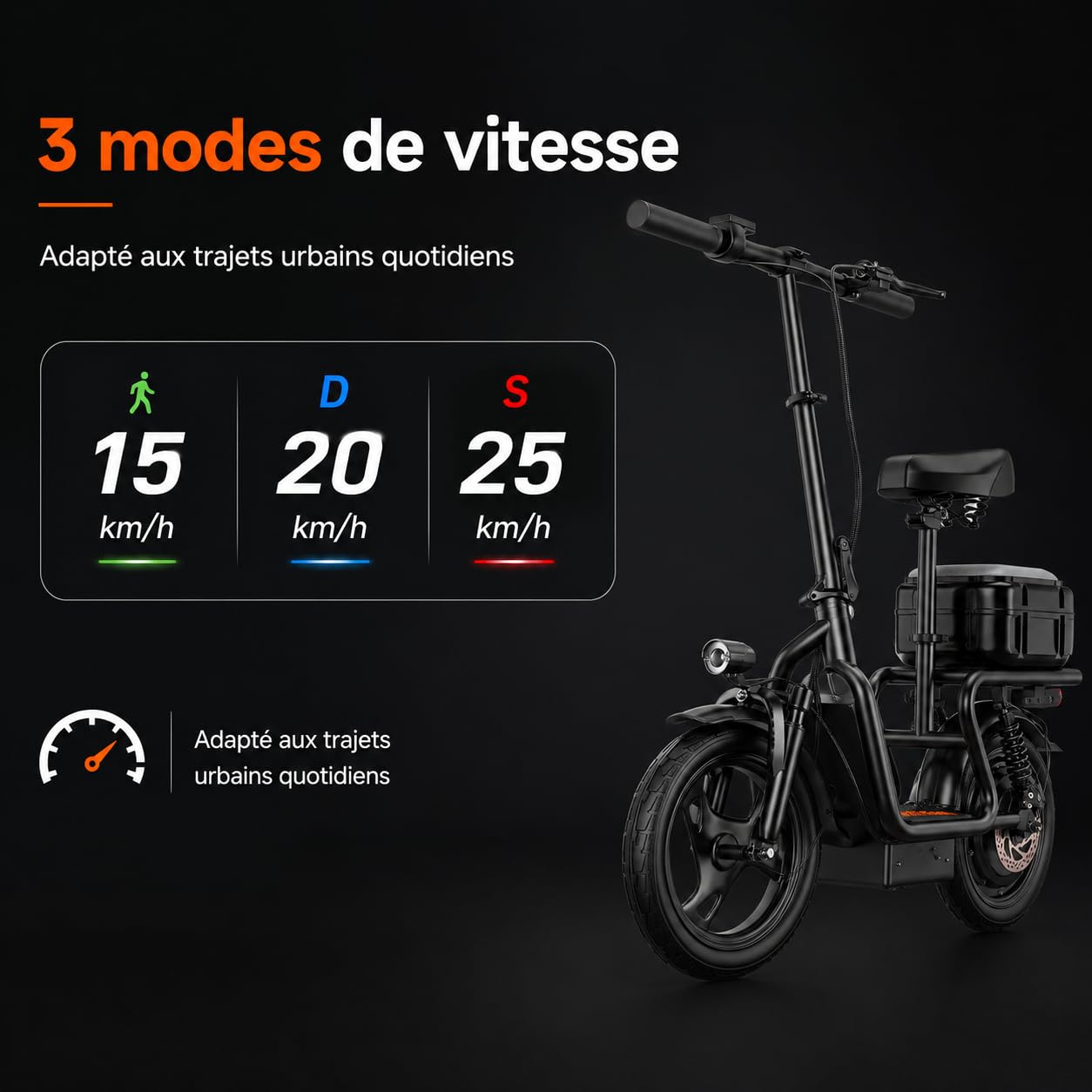 Cheevalry Electric Scooter for Adults Trottinette Electrique Adulte 250W Brushless Motor Trottinette électrique Tout Terrain 25km/h Pliable