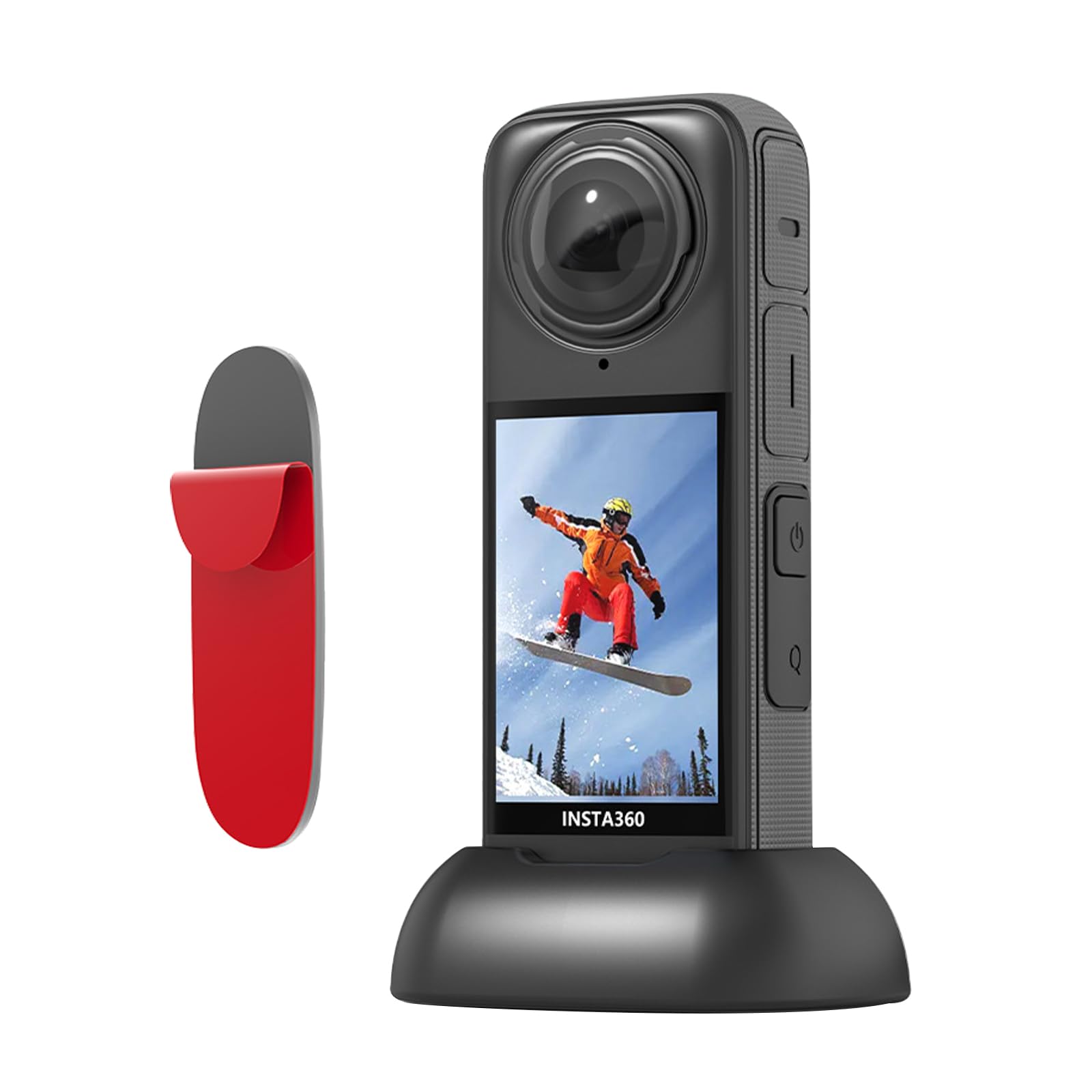 fotoconic Silicone Non-Slip Desktop Mount for Insta360 X4,Lightweight and Compact Insta 360 X4 Stand Base, X4 Silicone Stand Non-Slip