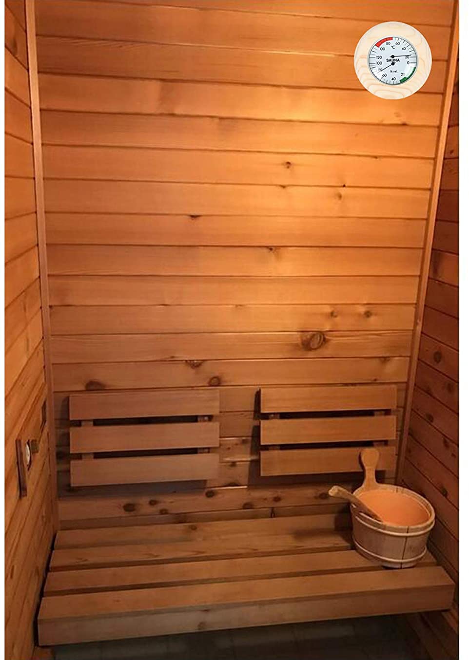 Amazon.co.jp: SDFOOWESD サウナ 時計 サウナ 温度計 sauna