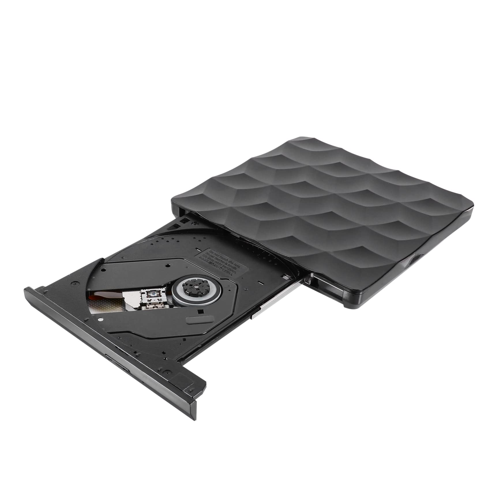 HOMOCONO Portable USB-c DVD Drive External USB Cd DVD Writer Rewriter for Laptop and Desktop Compatible Slim Design for Easy Carrying