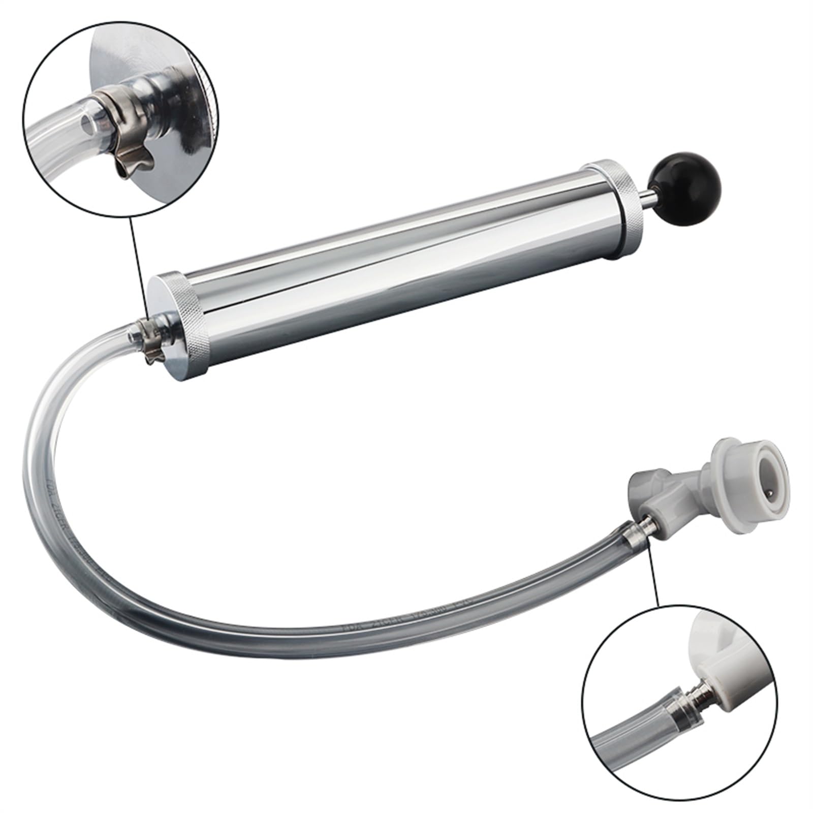 InicioCerveceríaAccesorios ， Equipo de elaboración casera de cerveza Bomba de aire for barril de cerveza, Bomba de CO2 con bloqueo de bola de gas, Herramientas for equipos de elaboración casera de cer