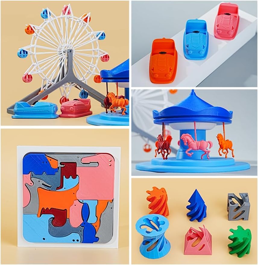 Image of 2025 Official RFID Creality Hyper PLA RFID Filament 1.75mm for K2 Plus Combo, High Speed 30-600mm /s 3D Printer Filament, 1kg(2.2lbs) /Spool Hyper PLA RFID Support CFS, for Most 3D Printers Orange