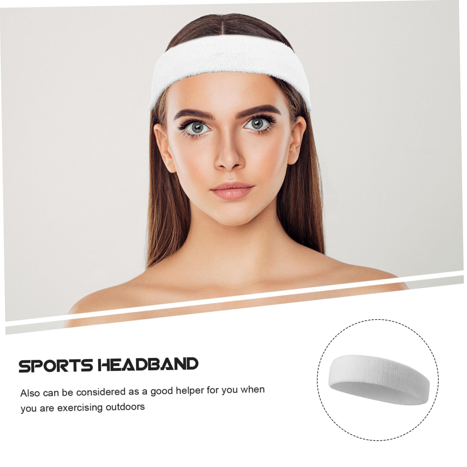 25 Pezzi Fascia Sportiva Fasce Elastiche Per Asciugamani Da Palestra Asciugamano Yoga Asciugamani Per Il Viso Fascia Per Il Trucco Fasce Sportive Per Il Sudore Accessori