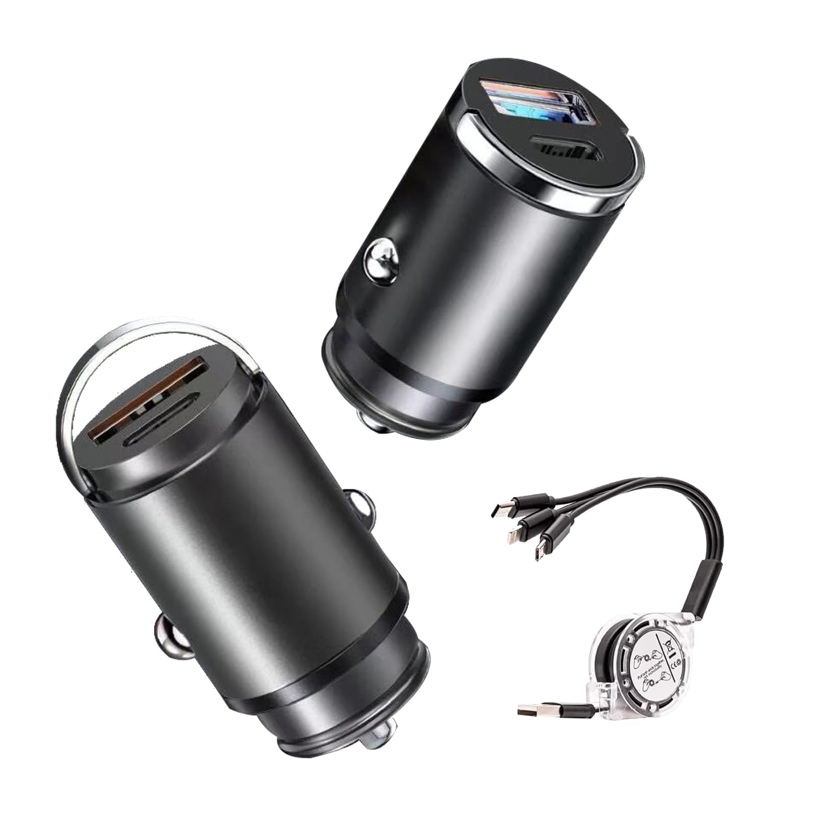 Amazon.com: USB C Car Charger, Dual Port 100W car Power Adapter PD/QC Fast  Charging Cigarette Lighter, for iPhone 16/15/14/13/12/11/Pro Max, iPad,  Samsung Galaxy S25, S24/S23/S22/S21, Pixel, Android : Cell Phones &  Accessories