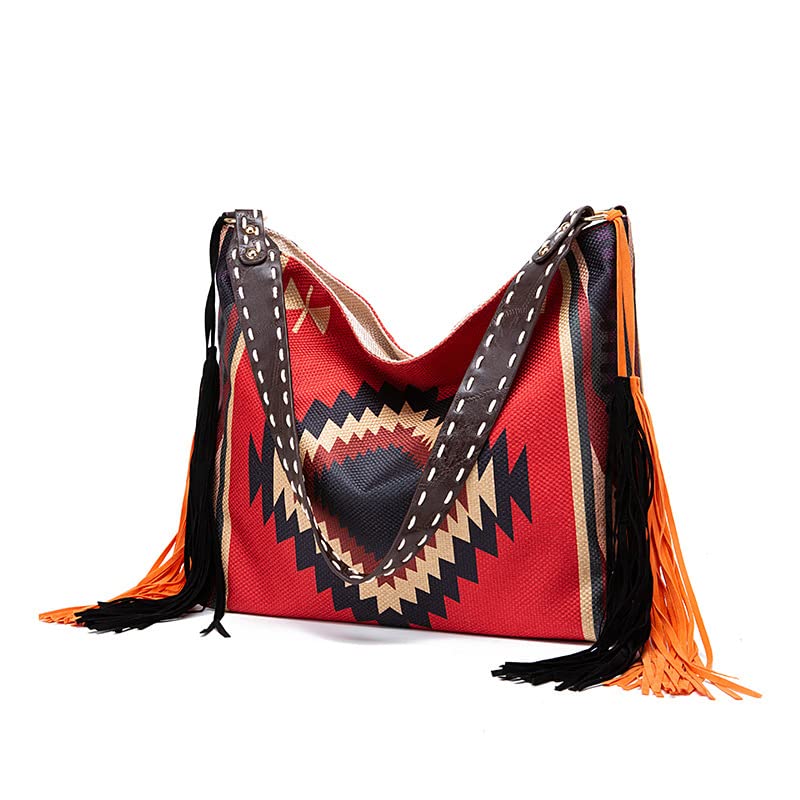 Opiniones y reviews de Bolso pg los diez mejores. 31 Bolso de hombro bohemio de algodón y lino tela a mano, Figura Pg-99 10#, Talla unica