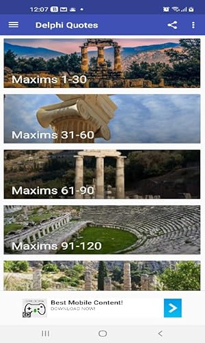 147 Delphic Maxims Quotes
