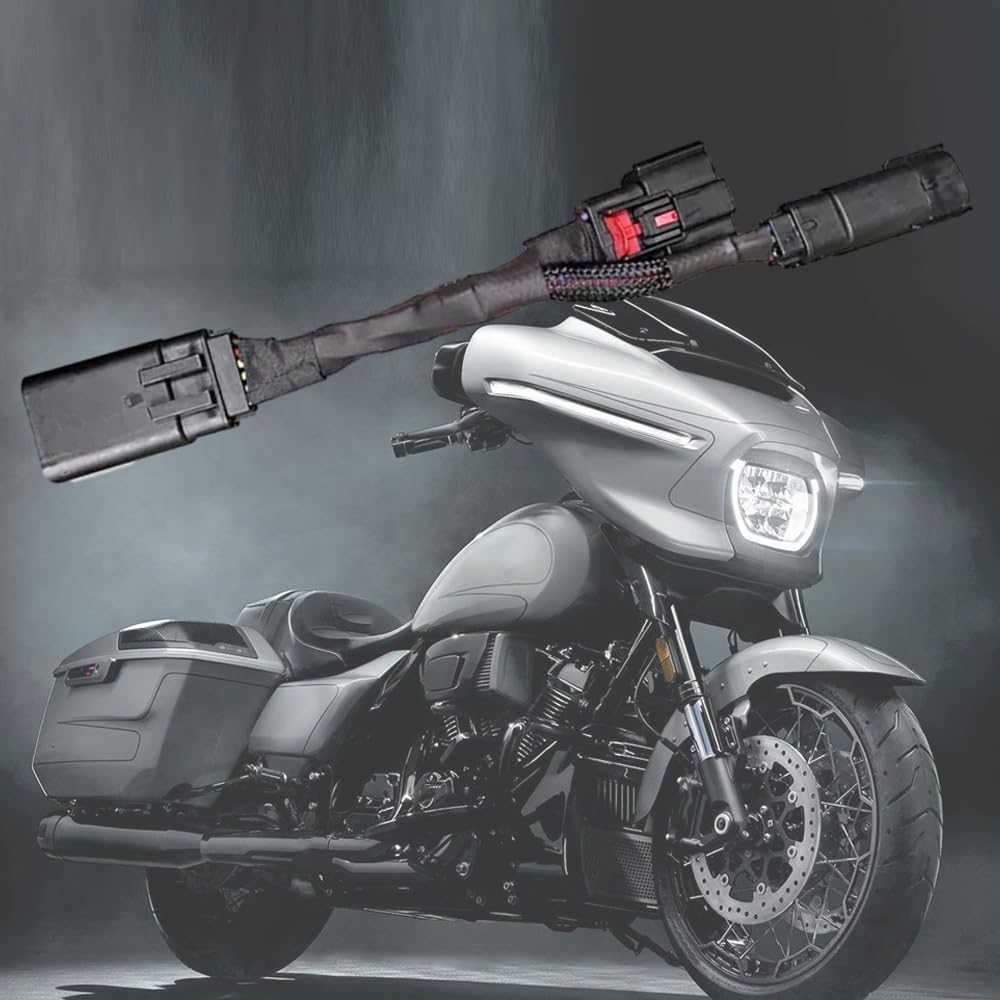 Baceyong Cablaggio leggero per scollegamento moto compatibile con Harley-Davidson CVO Street Road Glide ST 2023-2024 67801128 67801129
