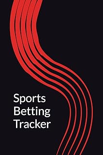 Sports Betting Tracker Notebook: Lined Log Book for Recording Bets, Tracking Wins and Losses | 100 Pages, 6x9 Sports Gambl...