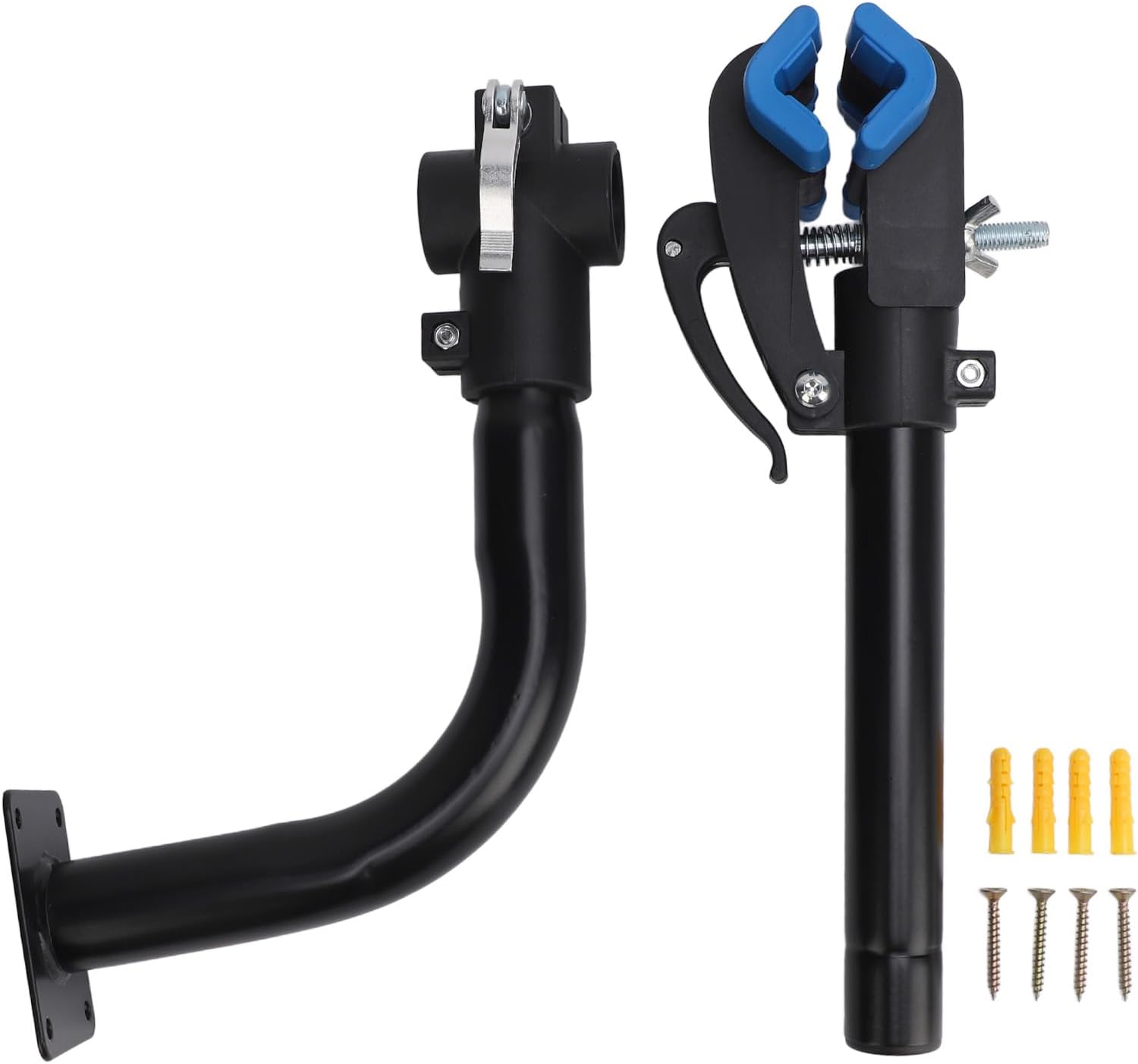 Eujgoov Adjustable Repair Clamp Wall Mounted Repair Stand for Home Maintenance Stainless Steel Stand for Road Bikes Mountain Bikes