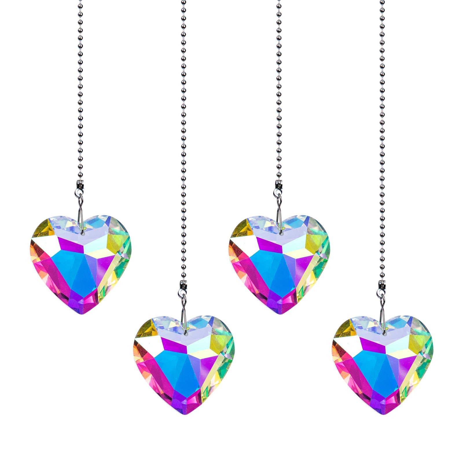 BNF®Heart Crystal Sun Catchers Chandelier Beads Prism Rainbow Maker Home Hanging|Home & Garden | Home Decor| Suncatchers & Mobiles